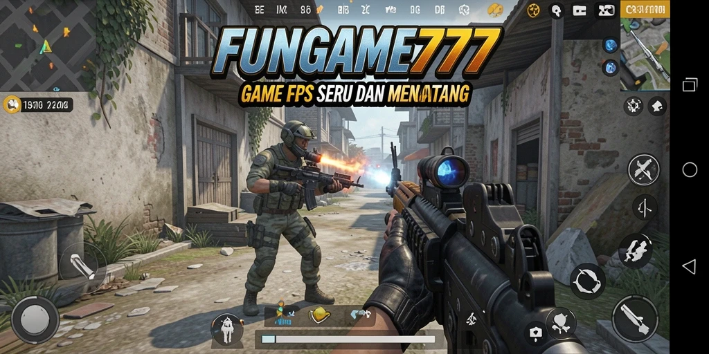 Tampilan gameplay menengah di <strong>FUNGAME777</strong> yang penuh aksi dan strategi.