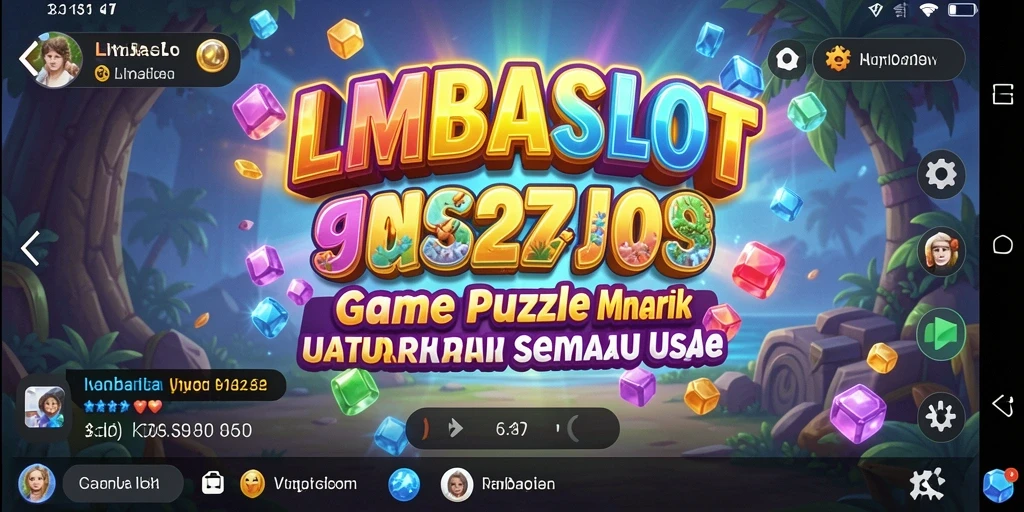 Tampilan menarik dari gameplay LMBASLOT yang menantang.