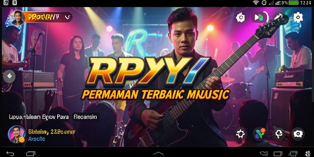 Tampilan gameplay RPYYY dengan grafis yang menarik dan interaktif.
