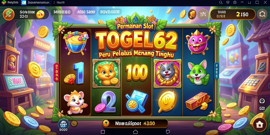 Tampilan screenshot utama TOGEL62 dengan gameplay Slot yang menarik.